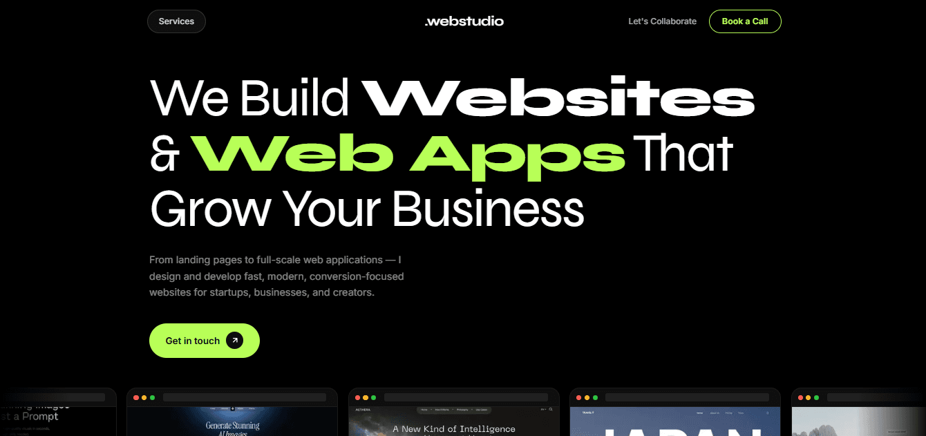 webstudioorg.net project preview
